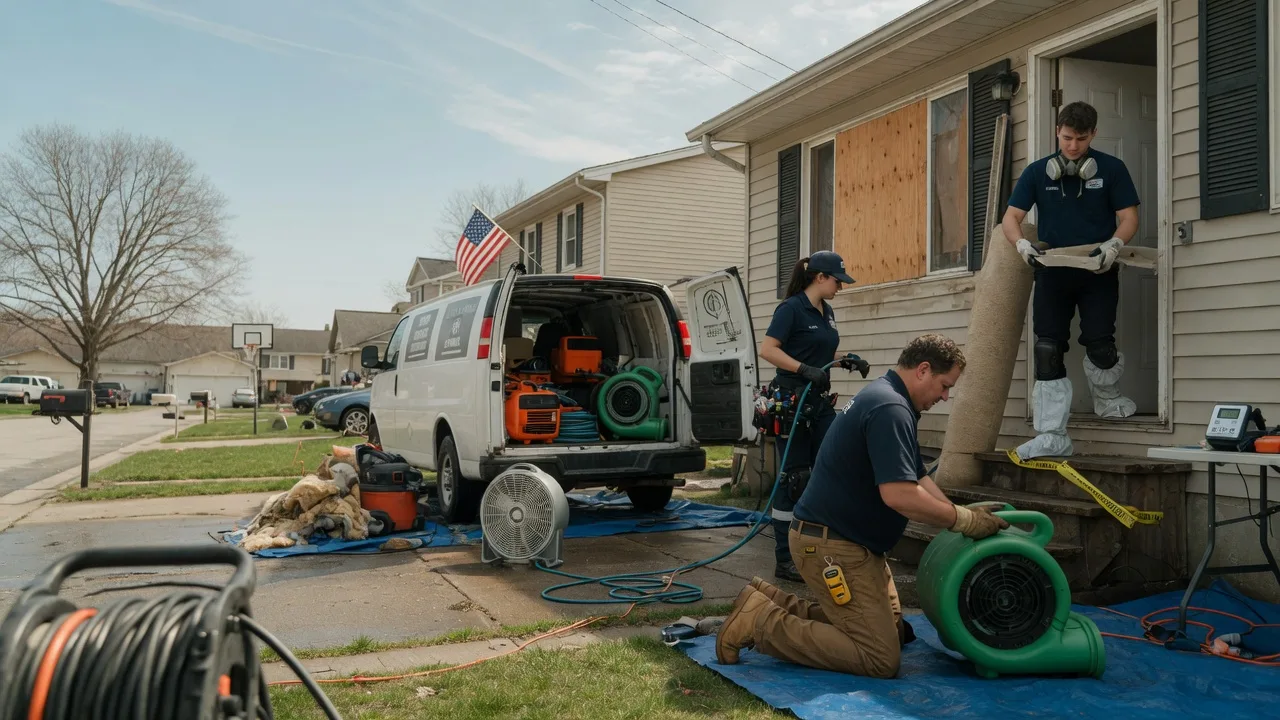 Water Damage Restoration in Lakeland, MI near me